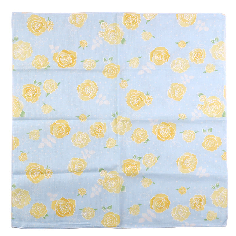 ガーゼハンカチ 大判 綿100% 日本製 2重ガーゼ 約43×43cm ハンドタオル 大人用ハンカチ 赤ちゃん 大人 かわいい 柄入り 和柄 シンプル ふくろう グリーン ピンク パープル うさぎ ブルー 紫陽花 クリーム 招き猫 薔薇 ギフト 出産祝い 保育園 幼稚園 通勤 通学