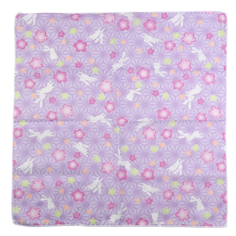 ガーゼハンカチ 大判 綿100% 日本製 2重ガーゼ 約43×43cm ハンドタオル 大人用ハンカチ 赤ちゃん 大人 かわいい 柄入り 和柄 シンプル ふくろう グリーン ピンク パープル うさぎ ブルー 紫陽花 クリーム 招き猫 薔薇 ギフト 出産祝い 保育園 幼稚園 通勤 通学