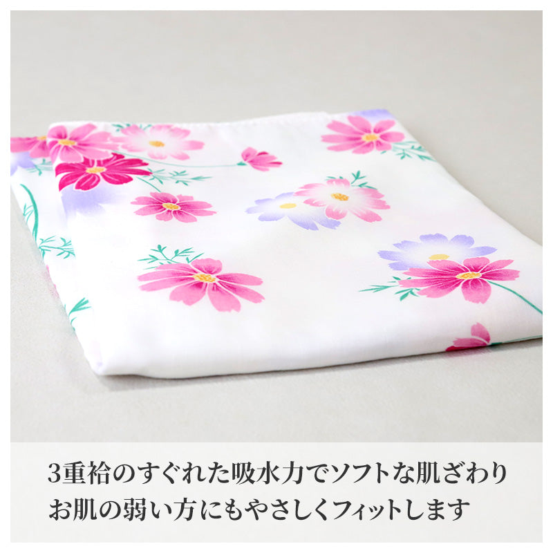 バスタオル 湯上りガーゼ 大判 ガーゼタオル 日本製 吸水タオル 約66×140cm ガーゼ 吸水 速乾 薄手 コンパクト 軽い 柔らかい 3重ガーゼ ギフト プレゼント 肌に優しい 敏感肌 シンプル カラフル おしゃれ ベビー 赤ちゃん 収納しやすい タオル 綿100 出産祝い ギフト