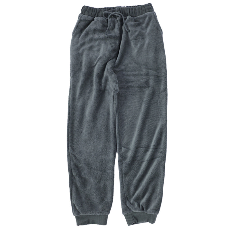 ルームパンツ レディース 冬 起毛 パジャマ ズボン かわいい あったかい ルームウェア 部屋着 M-L ジョガーパンツ ルームウエア ボトム パンツ やわらかい もこもこ 防寒対策 無地 シンプル 裾しぼり 婦人 女子 女性