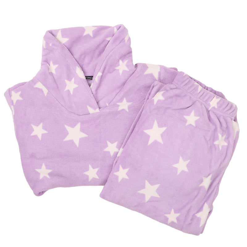 パジャマ レディース 冬 かわいい あったかい ルームウェア 長袖 婦人 ヘチマ襟 部屋着 M-L やわらかい もこもこ 柄 上下 ボーダー シマエナガ 花柄 クマ ハリネズミ パンダ