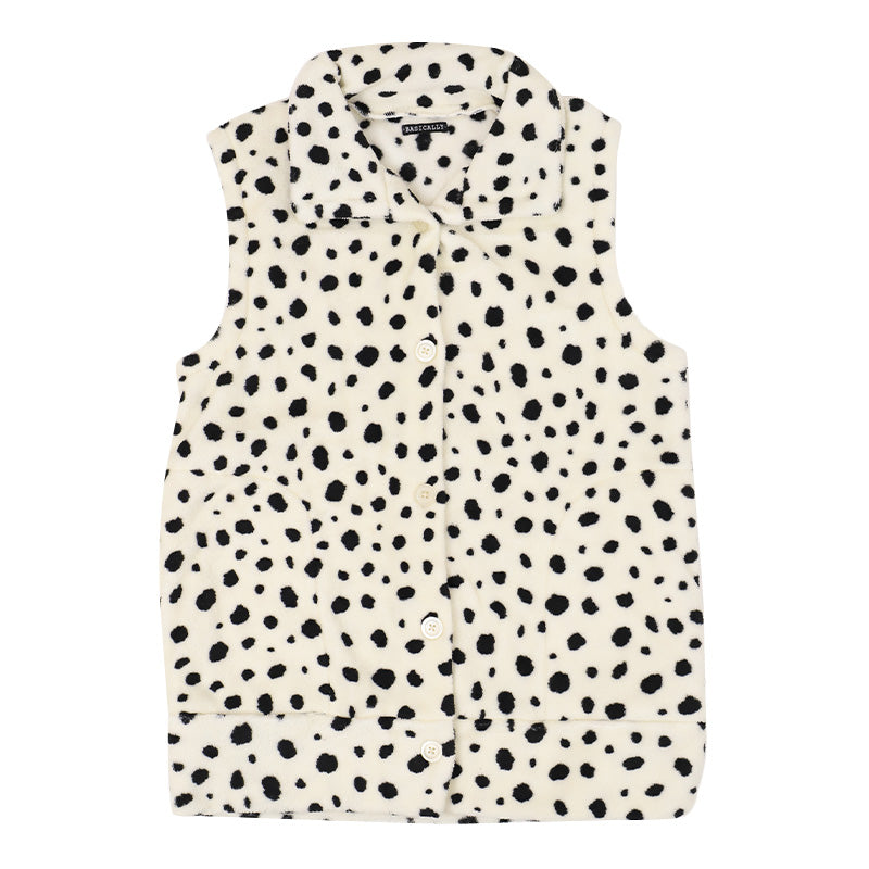 あったか ベスト レディース 冬 かわいい ルームウェア 婦人 部屋着 M-L マイクロファイバー やわらかい もこもこ 柄 暖かい あたたかい 柔らか 秋冬 寒さ対策 冷え対策 温活 30代 40代 50代 60代