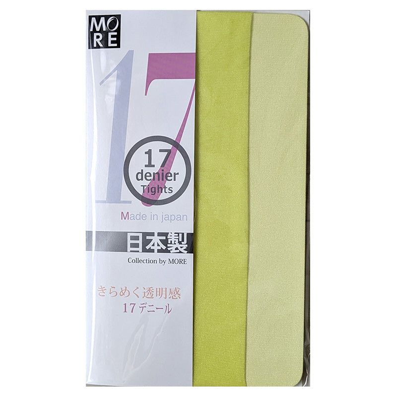 カラーストッキング 17デニール ストッキング パンスト M-L (光沢感 透け感 薄手 17D レディース 日本製 カラー 格安