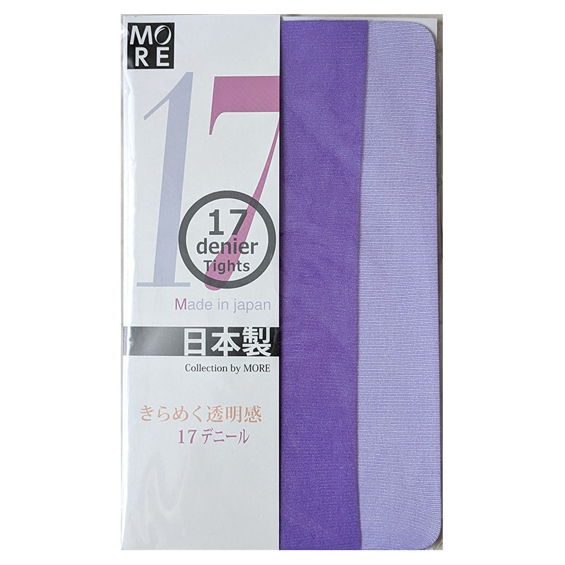 カラーストッキング 17デニール ストッキング パンスト M-L (光沢感 透け感 薄手 17D レディース 日本製 カラー 格安