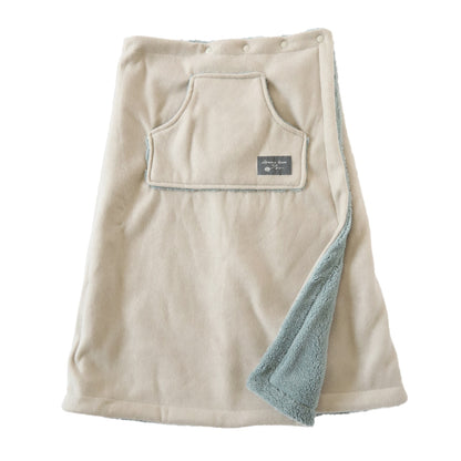 巻きスカート 防寒 ラップスカート 裏ボア ボア スカート 裏起毛 M-L 巻スカート あったか ひざ掛け 暖かい 可愛い かわいい ひざかけ ブランケット ポケット付き もこもこ ふわふわ 冬 冷え対策 無地 毛布 (在庫限り)