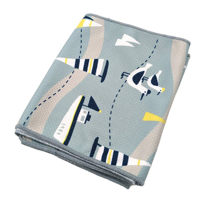 オーブ 冷感差し込みタオル 約15×73cm (アイスタオル  冷たいタオル 冷やす 日焼け防止 UV対策 ひんやり 首 保冷) (在庫限り)