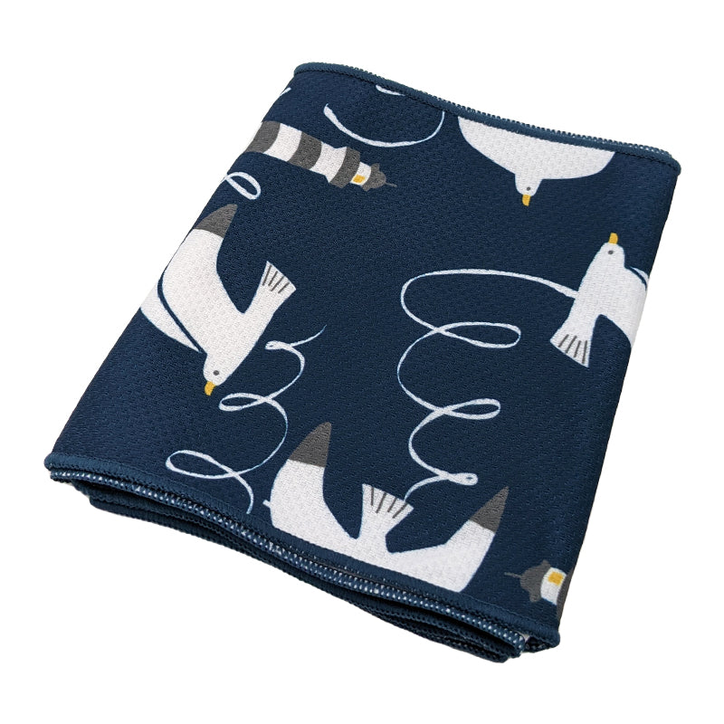 オーブ 冷感差し込みタオル 約15×73cm (アイスタオル  冷たいタオル 冷やす 日焼け防止 UV対策 ひんやり 首 保冷) (在庫限り)