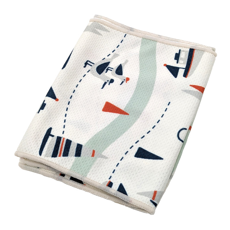 オーブ 冷感差し込みタオル 約15×73cm (アイスタオル  冷たいタオル 冷やす 日焼け防止 UV対策 ひんやり 首 保冷) (在庫限り)