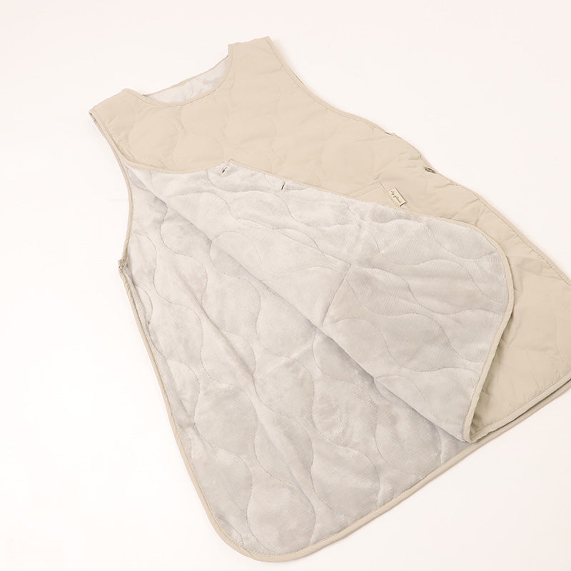 エプロン 暖かい 裏フリース 撥水 おしゃれ レディース 羽織り キルト アウター M-L 冬 実用的 シンプル 無地 可愛い ノースリーブ 防寒 家事 キッチン ガーデニング 水回り キルティング h型 ロングベスト