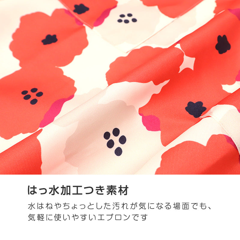 Wpc patterns エプロン レディース はっ水 フリークロス M-L かぶるだけ おしゃれ 撥水 ポケット付き キッチンエプロン かわいい 柄 家事 料理 保育士 ワークエプロン カフェエプロン 大人 プレゼント 女性用 母の日 ギフト 生活雑貨 テキスタイル