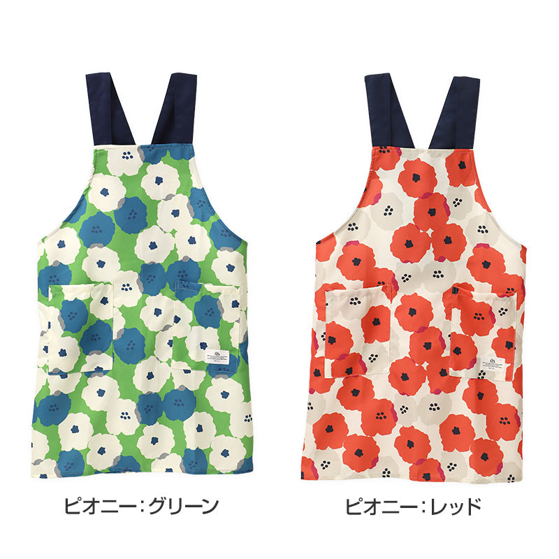 Wpc patterns エプロン レディース はっ水 フリークロス M-L かぶるだけ おしゃれ 撥水 ポケット付き キッチンエプロン かわいい 柄 家事 料理 保育士 ワークエプロン カフェエプロン 大人 プレゼント 女性用 母の日 ギフト 生活雑貨 テキスタイル