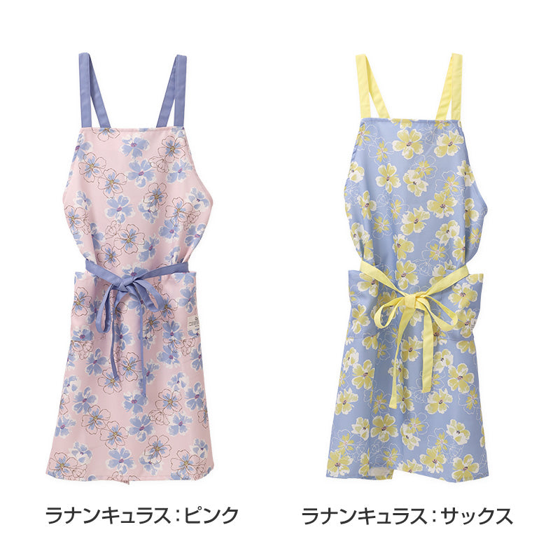 Wpc patterns エプロン レディース はっ水 前結び M-L おしゃれ 撥水 ポケット付き キッチンエプロン かわいい 柄 家事 料理 保育士 ワークエプロン カフェエプロン 大人 プレゼント 女性用 母の日 ギフト 生活雑貨 テキスタイル
