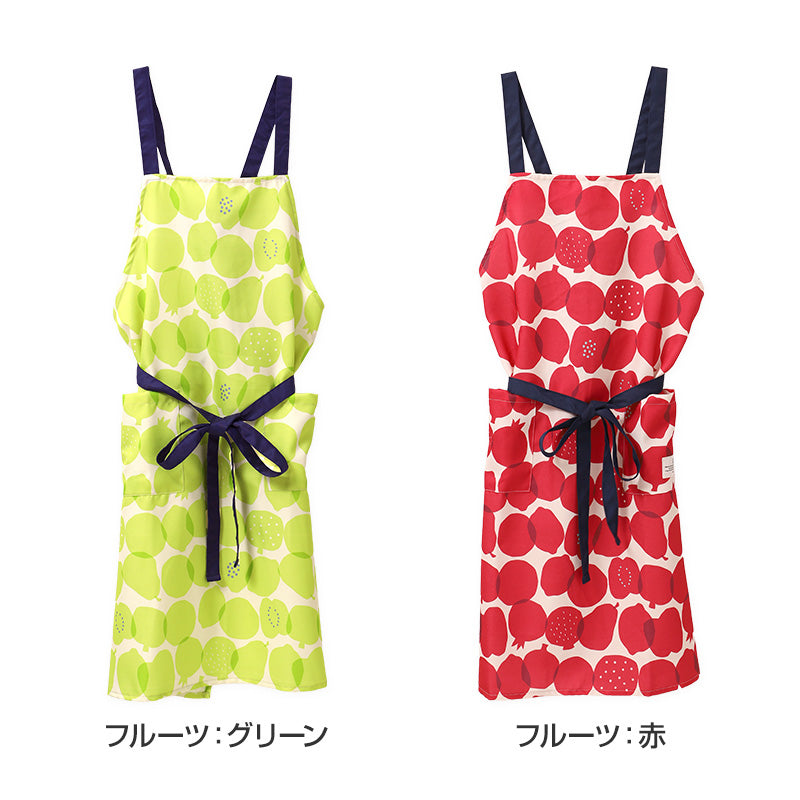 Wpc patterns エプロン レディース はっ水 前結び M-L おしゃれ 撥水 ポケット付き キッチンエプロン かわいい 柄 家事 料理 保育士 ワークエプロン カフェエプロン 大人 プレゼント 女性用 母の日 ギフト 生活雑貨 テキスタイル