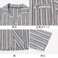 パジャマ メンズ 長袖 綿楊柳 綿100 前開き クレープ M L LL 揚柳 夏 涼しい ゆったり 上下セット 胸ポケット付き クロコダイル 紳士 部屋着 寝巻き コットン さらさら さらっと 肌離れ 清涼感 くつろぎ 春夏 男性用