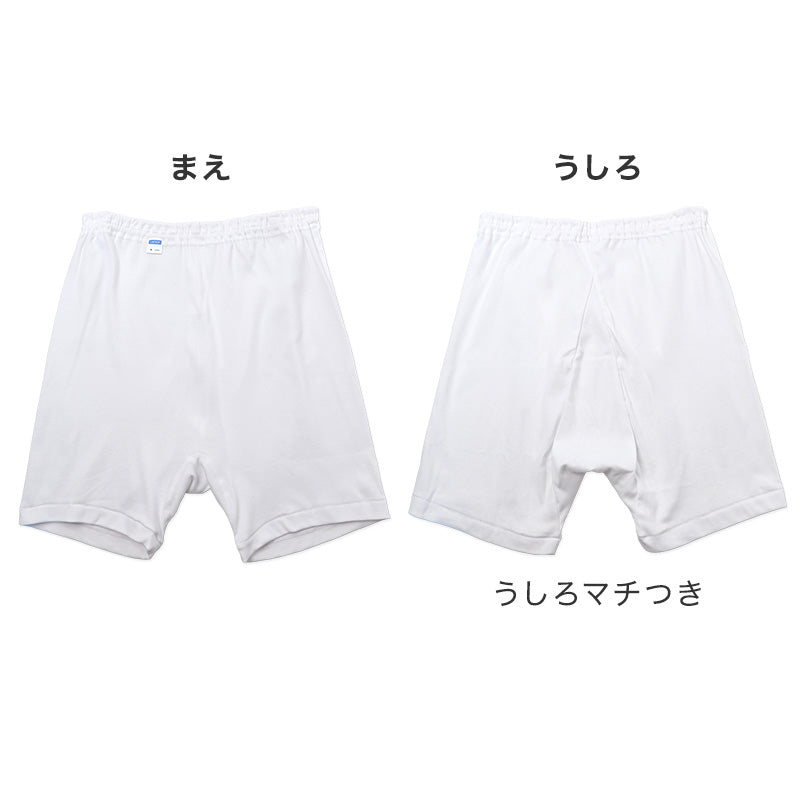 紳士 申又 綿100％ メンズ インナー 肌着 下着 日本製 CARON キャロン M L LL さるまた 前閉じ 綿 コットン ベーシックインナー 紳士肌着 ウエストゴム ゴム交換可 後ろマチ ゆったり 快適 男性用インナー メンズインナー 紳士下着 肌着パンツ