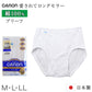 紳士 ブリーフ 綿100％ メンズ インナー 肌着 下着 日本製 CARON キャロン M L LL 前開き 綿 コットン ベーシックインナー 紳士肌着 ウエストゴム ゴム交換可 ゆったり 快適 男性用インナー メンズインナー 紳士下着 肌着パンツ 綿素材