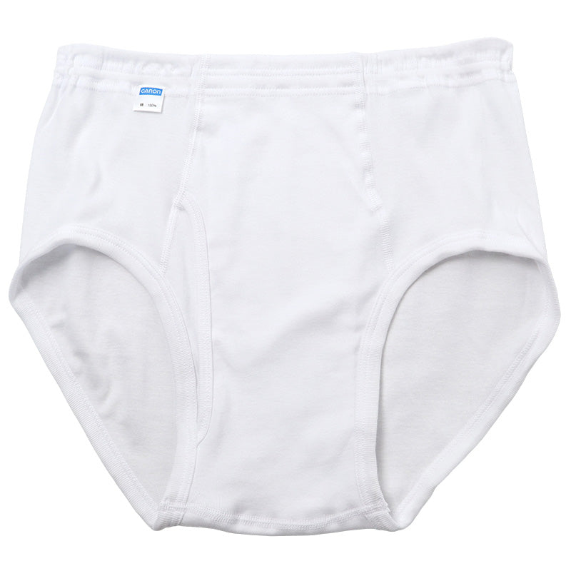 紳士 ブリーフ 綿100％ メンズ インナー 肌着 下着 日本製 CARON キャロン M L LL 前開き 綿 コットン ベーシックインナー 紳士肌着 ウエストゴム ゴム交換可 ゆったり 快適 男性用インナー メンズインナー 紳士下着 肌着パンツ 綿素材