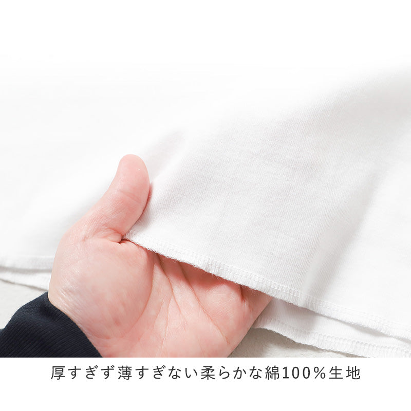 婦人 インナー 綿100％ 7分袖 Vネック シャツ CARON キャロン M L LL レディース 肌着 下着 日本製 白 綿 コットン ベーシックインナー 婦人肌着 長袖 七分袖 首元すっきり 快適 女性用インナー レディースインナー 婦人下着 シニア ミセス 高齢者