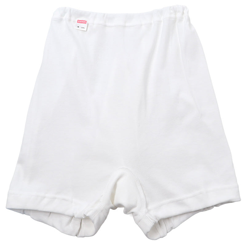 婦人 ズロース 綿100％ レディース インナー 肌着 下着 日本製 CARON キャロン M L LL 綿 コットン ベーシックインナー 婦人肌着 裾ゴム 後ろマチ ウエストゴム交換可 ゆったり 快適 女性用インナー レディースインナー 婦人下着 綿素材