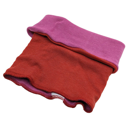 温活女子 リバーシブル ネックウォーマー フリーサイズ (レディース 吸湿発熱 防寒 冷え 寒さ対策 首元) (在庫限り)