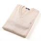 OLIVE des OLIVE ウールニット Vネックセーター S～L (OLIVE des OLIVE Vネックセーター 学生 女子 スクール 冬用 毛玉防止 型崩れ防止) (送料無料) (在庫限り)