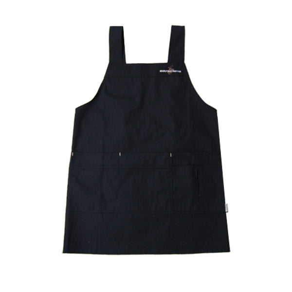 男女兼用 6ポケット付き ガーデニングエプロン ショート丈  M-L (女性用 男性用 腰巻 紐 ガーデニング ユニフォーム 園芸) (キッチン) (在庫限り)