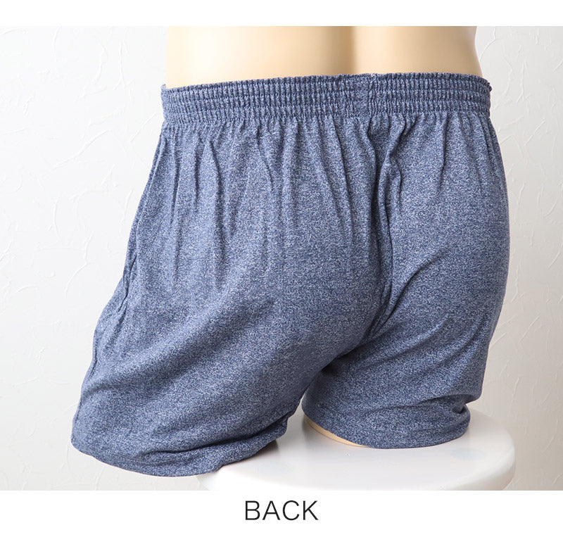 【 5枚セット 】ニットトランクス トランクス メンズ パンツ 無地 まとめ買い M～LL (下着 前あき トランクスニット 紳士下着 紳士肌着 男性 紳士 シンプル 前開き M L LL)