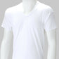 メンズ 半袖 U首 シャツ Tシャツ 3枚セット M～LL (tシャツ 男性 紳士 肌着 下着 綿100% Uネック インナー 半袖U首シャツ 保湿 セット 綿 CARAON キヤロン M L LL) (取寄せ)