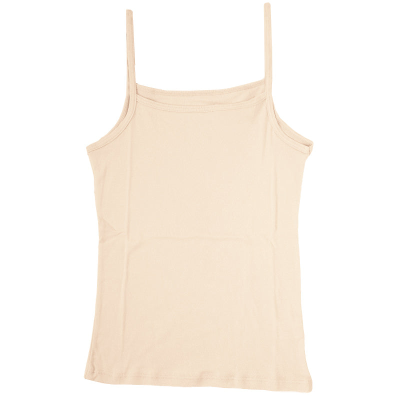 下着 キャミソール 綿100% レディース M L LL 肌着 綿 インナー 無地 グレー 白 黒