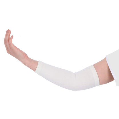 ひじサポーター 薄手 しっかり サポーター 肘 腕 ひじ用 フリーサイズ (冷え取り 冷え対策 通年) (介護肌着) (取寄せ)