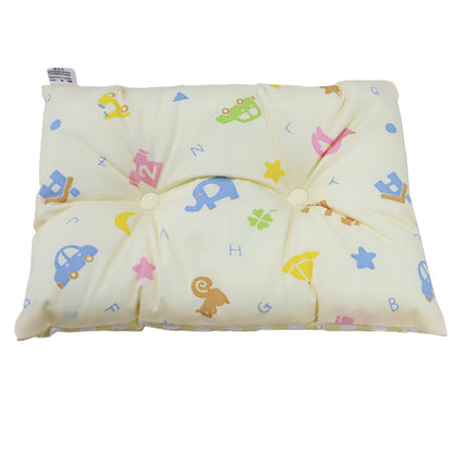 ベビー枕　綿100 かわいい 22cm×30cm ( ピロー 枕 ベビーまくら 綿100% コットン 洗濯 赤ちゃん 柄 新生児 子供 まくら ) (在庫限り)