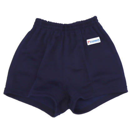 体操服 短パン 半ズボン ショートパンツ スクール 体操着 tシャツ 白 無地 コットン 綿 ポリエステル 小学生 体育 120～150cm (男女兼用 男の子 女の子 キッズ こども 児童 綿混)