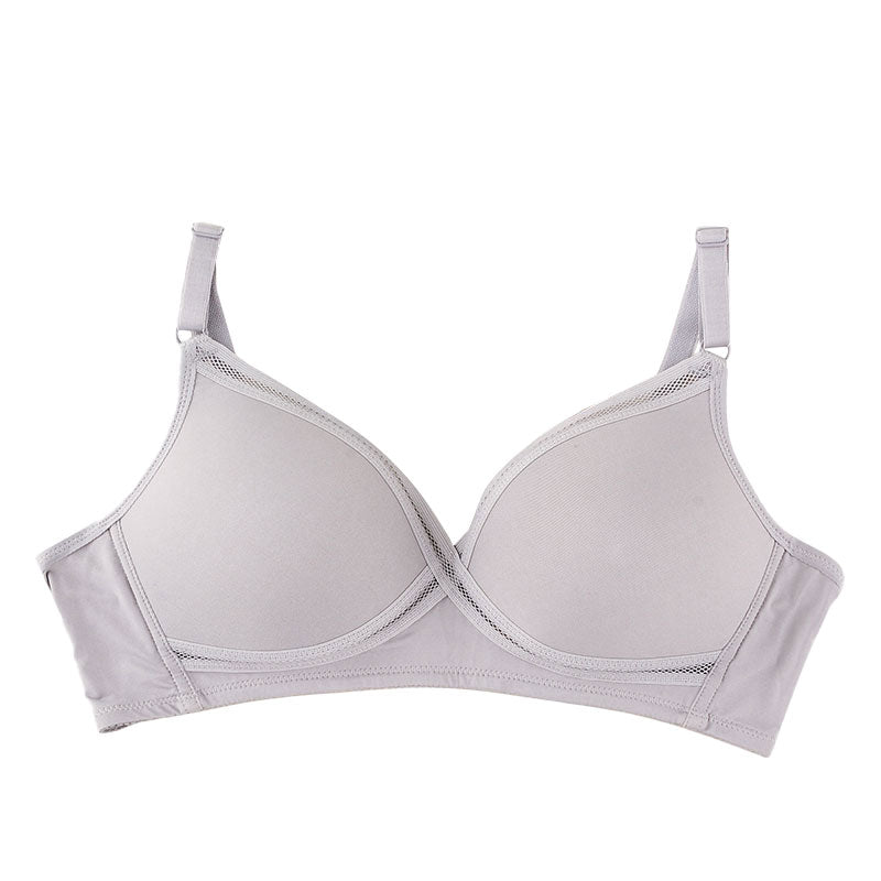 ブラジャー ノンワイヤー レディース メッシュ 軽い 軽量 吸汗速乾 蒸れにくい 通気性 A70～C85 ノンワイヤーブラ ブラ インナー レディース 女性 婦人 ルシアン LECIEN 夏 ブラ 汗対策 涼しい 着け心地 楽ちんブラ 普段使い デイリー カップ一体型 (取寄せ)