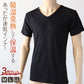 [st]【３枚セット】メンズ インナー 半袖 半袖シャツ 発熱 Vネック まとめ買い 3枚セット M～LL (男 紳士 男性 V首 防寒 肌着 下着 トップス 保温 吸湿発熱 静電気防止 吸汗速乾 M L LL) (紳士肌着) (在庫限り)
