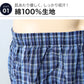メンズ トランクス 綿100 2枚組 下着 パンツ 前開き おしゃれ かっこいい インナー M～5L 前あき 紳士 綿 大きいサイズ 3l 4l コットン セット 前あき まとめ買い 柄おまかせ