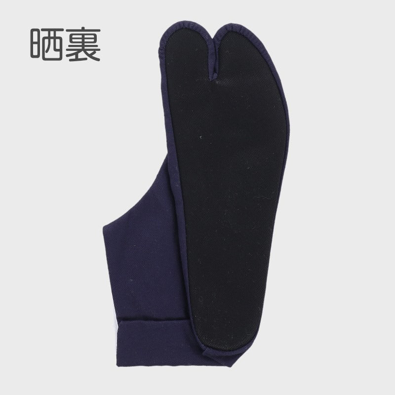 足袋 綾紺 日本製 4枚こはぜ 濃紺 晒裏 裏黒 綿100% きねや足袋 和装小物 着物用 正座しやすい フォーマル 紳士 着付け 成人式 結婚式 茶道 華道 稽古 舞台 衣装 和服 足もと 和風 踊り 24cm 24.5cm 25cm 25.5cm 26cm 26.5cm 27cm 27.5cm 28cm (取寄せ)