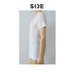 BVD インナー メンズ 半袖 vネック tシャツ 下着 カノコ メッシュ 2枚組 M～LL bvd インナーシャツ 肌着 v首 春夏 ホワイト 白 M L LL