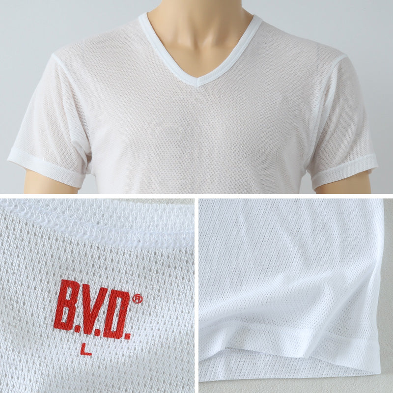 b.v.d v首半袖tシャツ セール