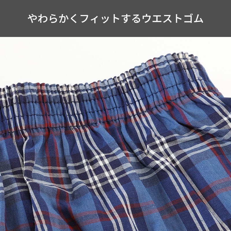 BVD トランクス メンズ 綿100％ 先染め 前開き 前あき M L LL ボタン ゆったり設計 下着 男性下着 紳士 肌着 インナー ブランド ビーブイディー B.V.D. 綿 男 mens 柄パンツ 柄パン ガラパン チェック チェック柄 ストライプ 格子柄 縦じま M L LL