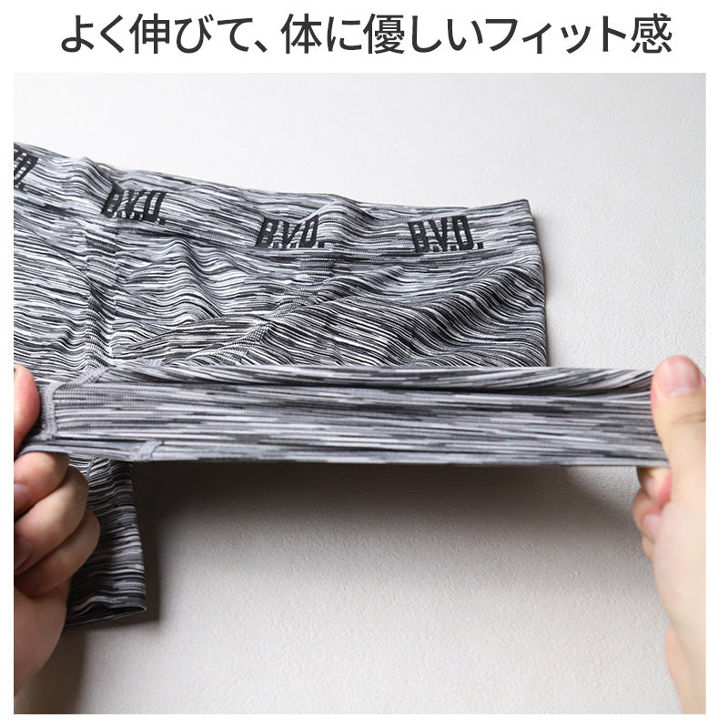 BVD ボクサーパンツ メンズ 前閉じ M L LL 下着 インナー パンツ アンダーウェア 男性用 シンプル スポーツ ストレッチ 快適 ソフトフィット フィット感 やわらかい 肌触り 動きやすい プレゼント ギフト 父の日 誕生日