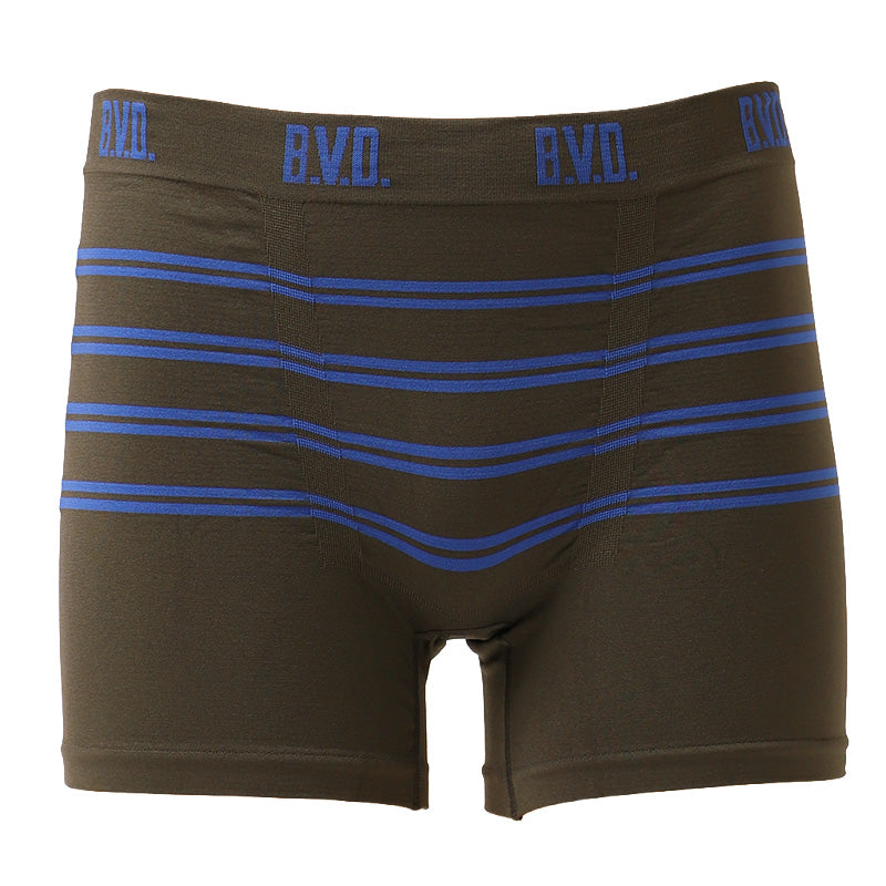 BVD ボクサーパンツ メンズ 前閉じ ボーダー M L LL 下着 アンダーウェア ボクサーブリーフ ソフトフィット サラッと 快適 通気性 吸汗 伸縮性 やわらかい 履きやすい シンプル 無地 おしゃれ デイリー立体成型 締め付けない 蒸れにくい プレゼント