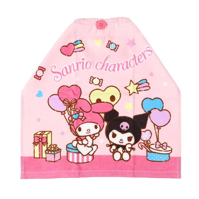 スタイ タオルエプロン 保育園 よだれかけ エプロン 約34×35cm お食事エプロン 園児 幼稚園 キッズ 子供 キャラクタータオル フェイスタオル おりこうタオル 通園 キャラクター 可愛い