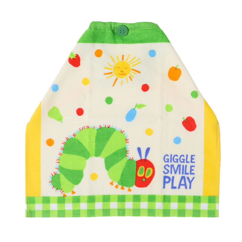 スタイ タオルエプロン 保育園 よだれかけ エプロン 約34×35cm お食事エプロン 園児 幼稚園 キッズ 子供 キャラクタータオル フェイスタオル おりこうタオル 通園 キャラクター 可愛い