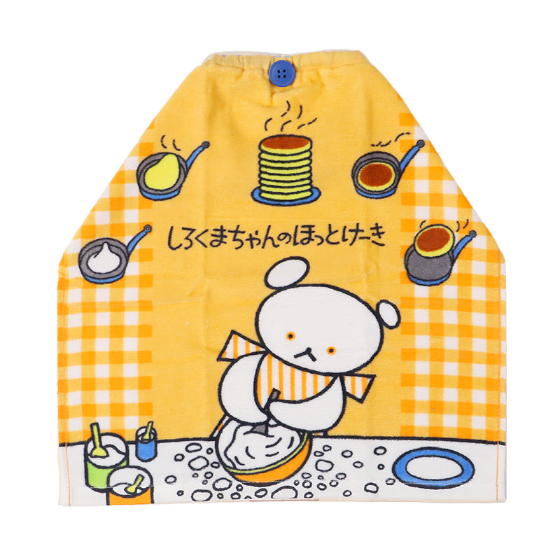 スタイ タオルエプロン 保育園 よだれかけ エプロン 約34×35cm お食事エプロン 園児 幼稚園 キッズ 子供 キャラクタータオル フェイスタオル おりこうタオル 通園 キャラクター 可愛い