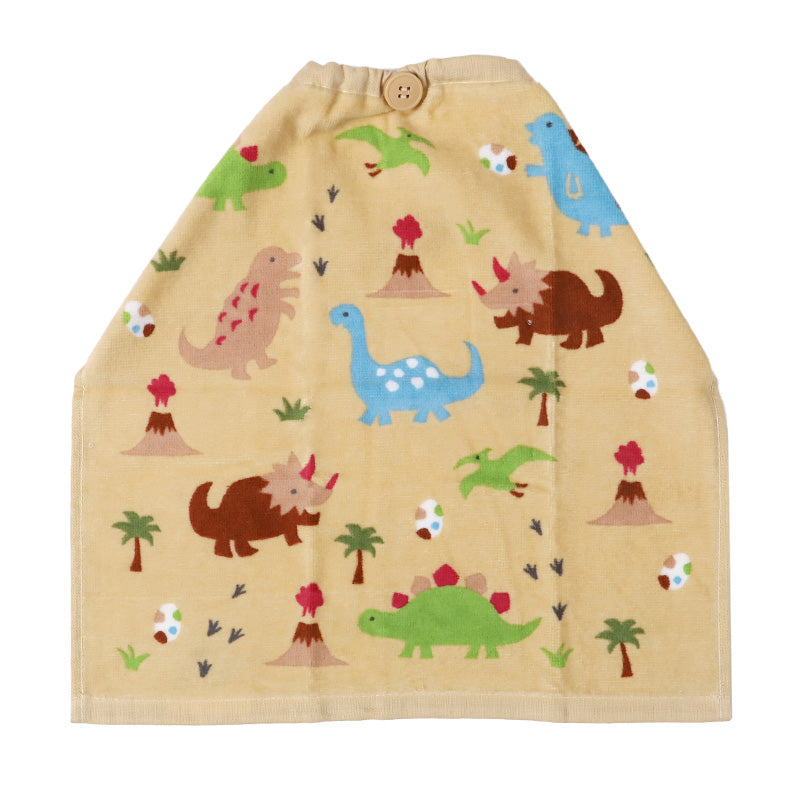 スタイ タオルエプロン 保育園 よだれかけ エプロン お食事エプロン 約34×35cm 園児 幼稚園 キッズ 子供 キャラクタータオル フェイスタオル おりこうタオル 通園 可愛い