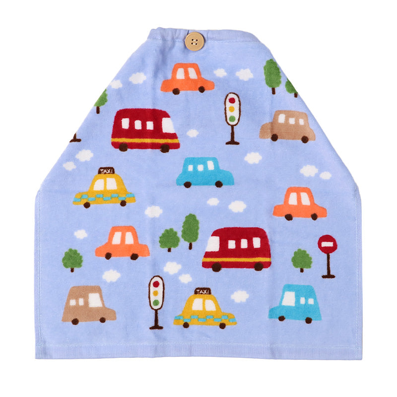 スタイ タオルエプロン 保育園 よだれかけ エプロン お食事エプロン 約34×35cm 園児 幼稚園 キッズ 子供 キャラクタータオル フェイスタオル おりこうタオル 通園 可愛い