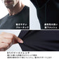 冷感 インナー メンズ 長袖 コンプレッション 接触冷感 消臭 S M L LL 3L 4L 5L 吸汗速乾 ストレッチドライ 脇下メッシュ クルーネック シャツ スポーツ 作業着 春 夏 涼しい 下着 速乾 アンダーシャツ 消臭インナー 男性用 伸縮