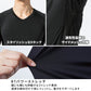 冷感 インナー メンズ 半袖 Vネック コンプレッション 接触冷感 消臭 S M L LL 3L V首 吸汗速乾 ストレッチ ドライ サイドメッシュ シャツ スポーツ 作業着 春 夏 涼しい 下着 速乾 アンダーシャツ 消臭インナー 男性用 伸縮 大きいサイズ