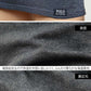 グンゼ 裏起毛 メンズ ニット長袖インナーPOLO M～LL (ハイネック M L LL おしゃれ かっこいい 黒 紺 白) (在庫限り)