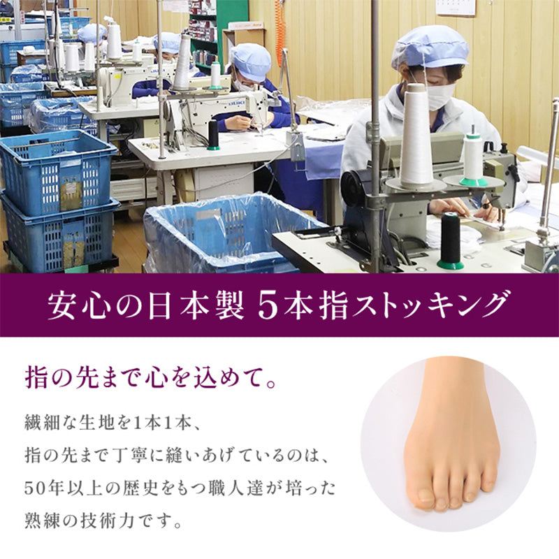 5本指ストッキング 着圧 レディース 伝線しにくい パンスト M-L L-LL 着圧ストッキング 五本指 引き締め 美脚 蒸れにくい パンティーストッキング ムレ対策 レヴアル 女性 婦人 むくみ